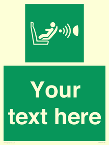 Custom safe condition child seat presence orientation detection system